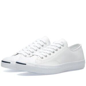 CONVERSE Jack Purcell OX White Leather Sneakers 1S961